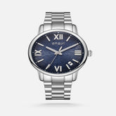  ساعة رجالية من ايمزوري بلون فضي